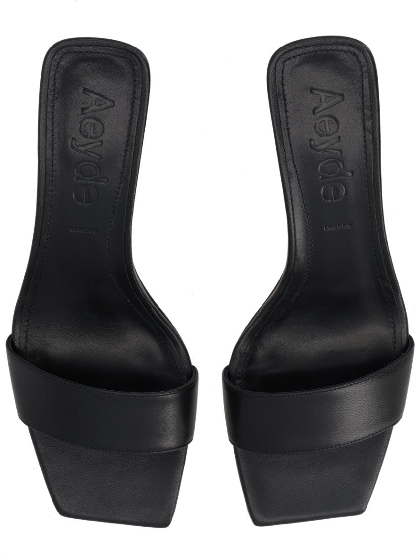 Black Solid  Heels 3
