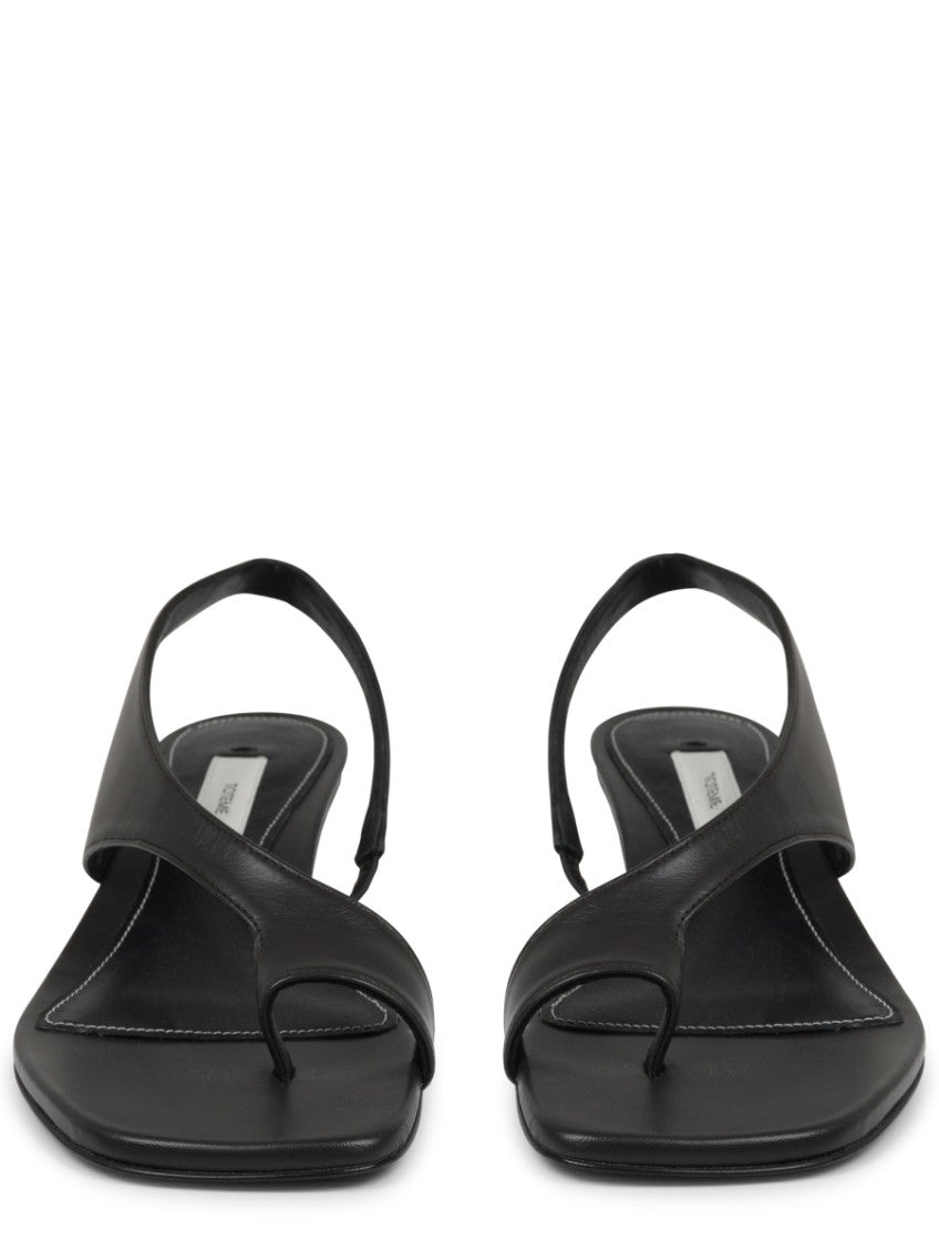 Black Solid Heels 3