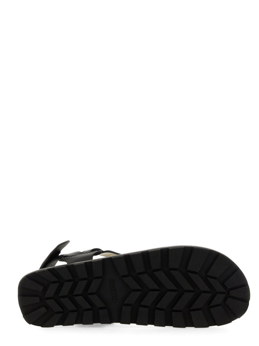 Black Solid Carryover Sandals 5