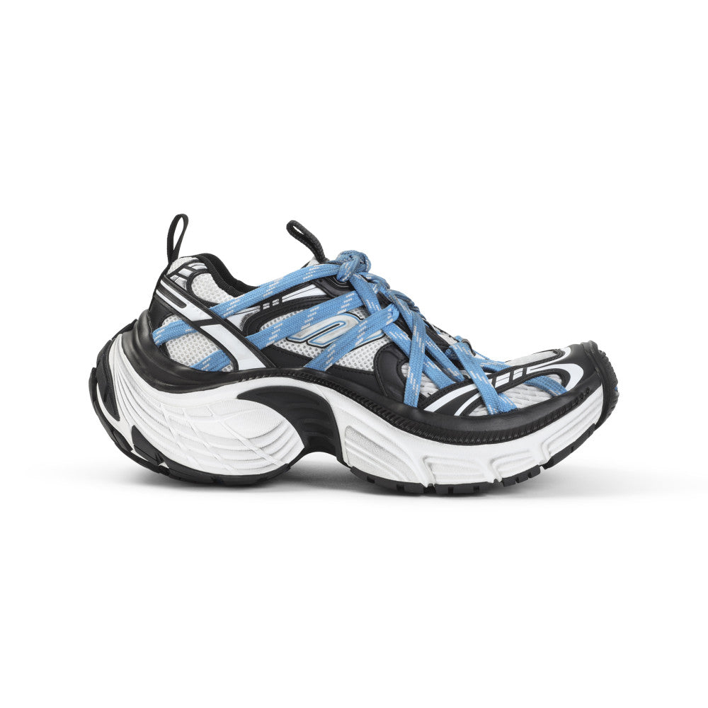 BlackWhite Color Block Sneakers 1