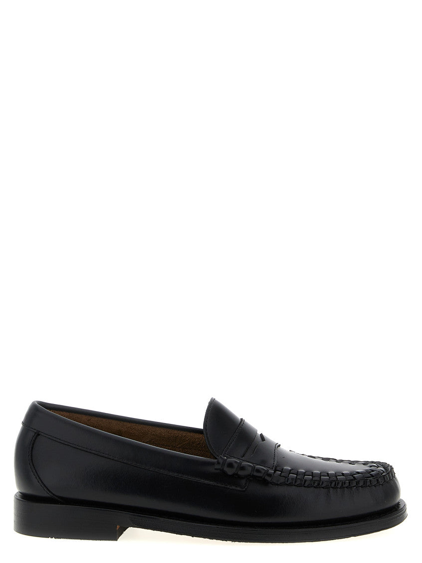 Black Leather Loafers 1