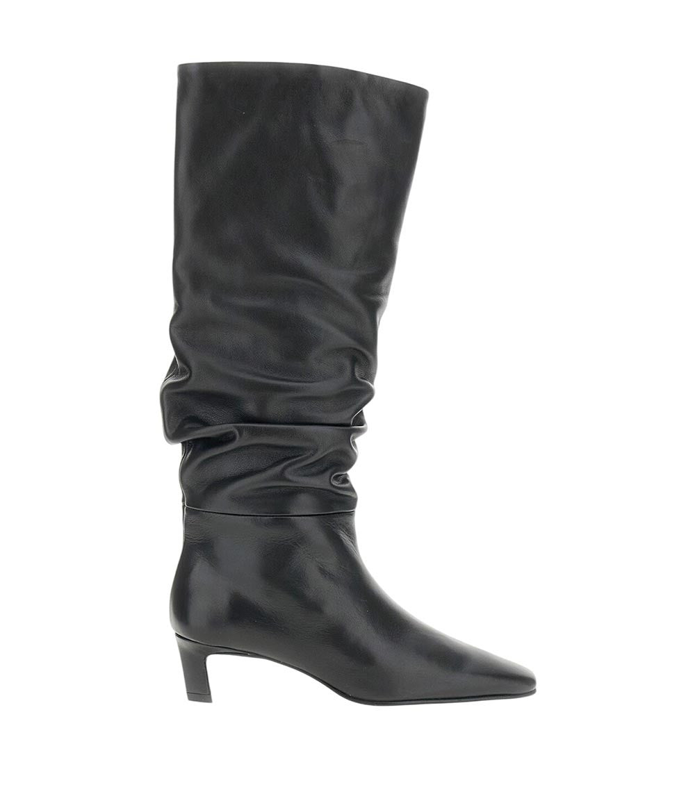 Black Leather Boots 1