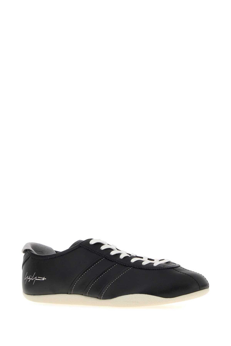 Black Leather Sneakers 2