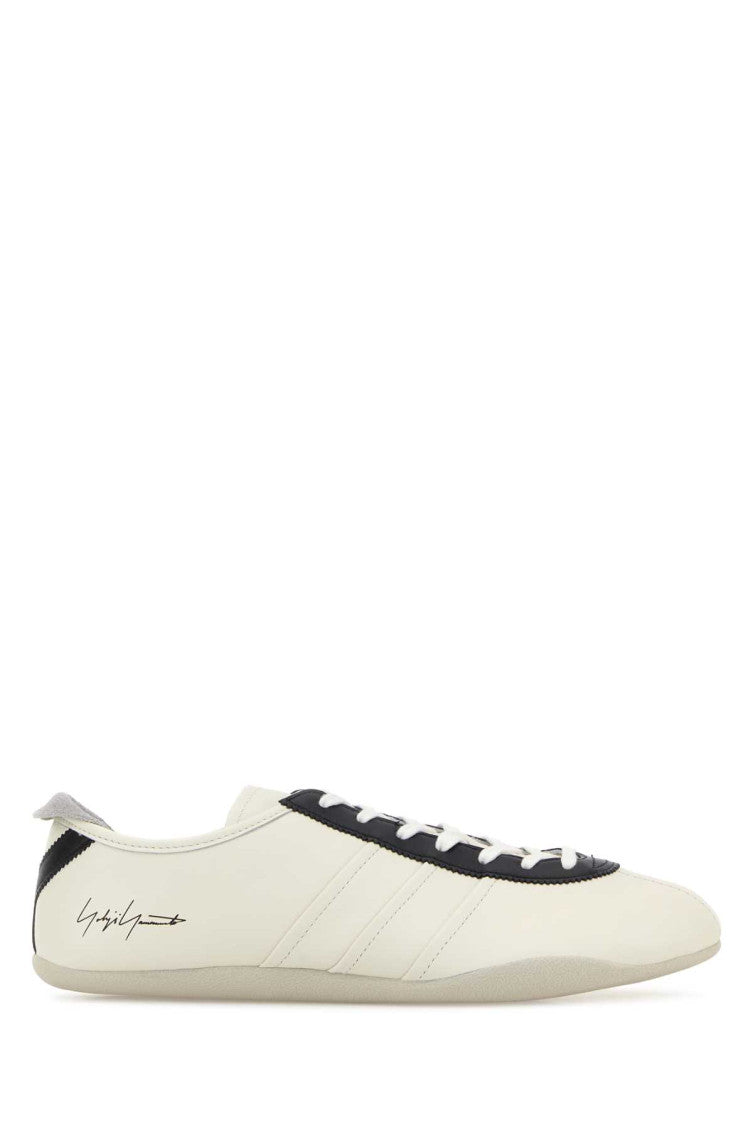 White Leather Sneakers 1