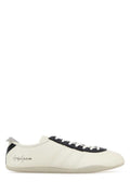 White Leather Sneakers 1