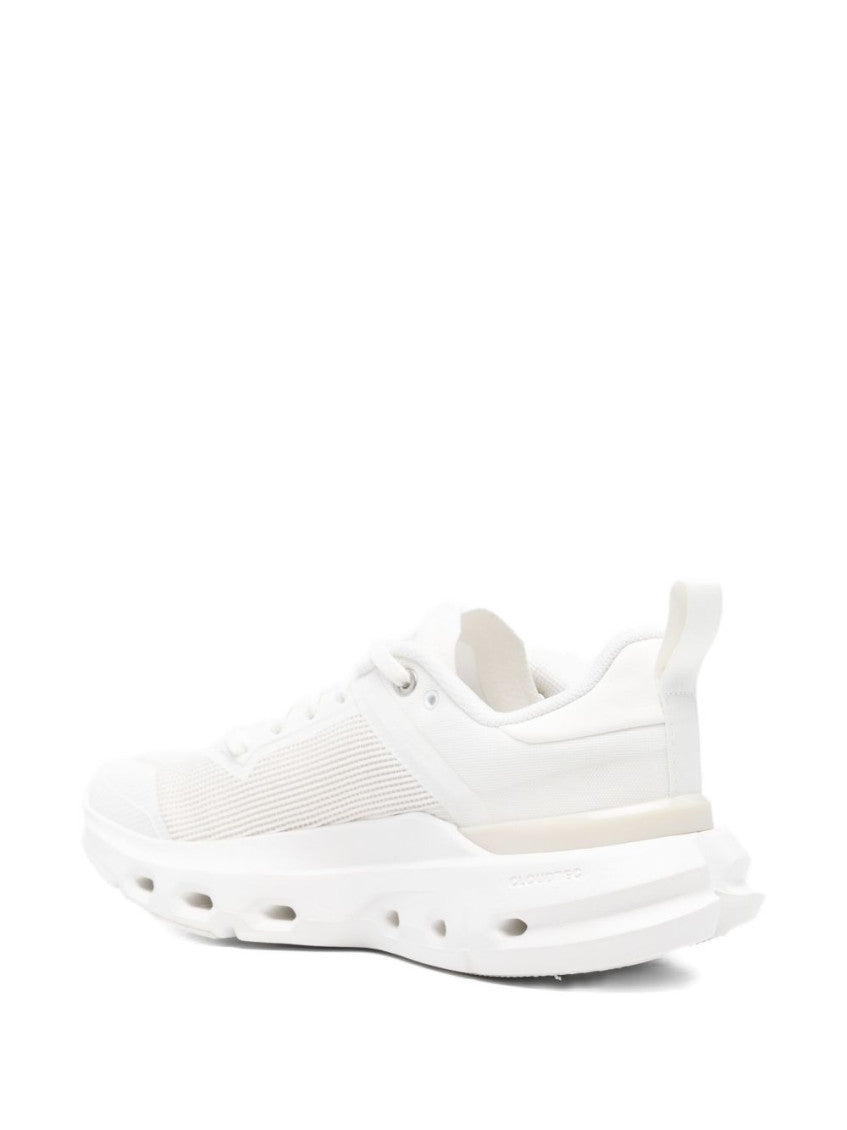 White Lace-up Sneakers 4