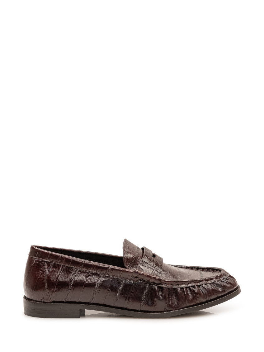 Brown Leather Loafers 1