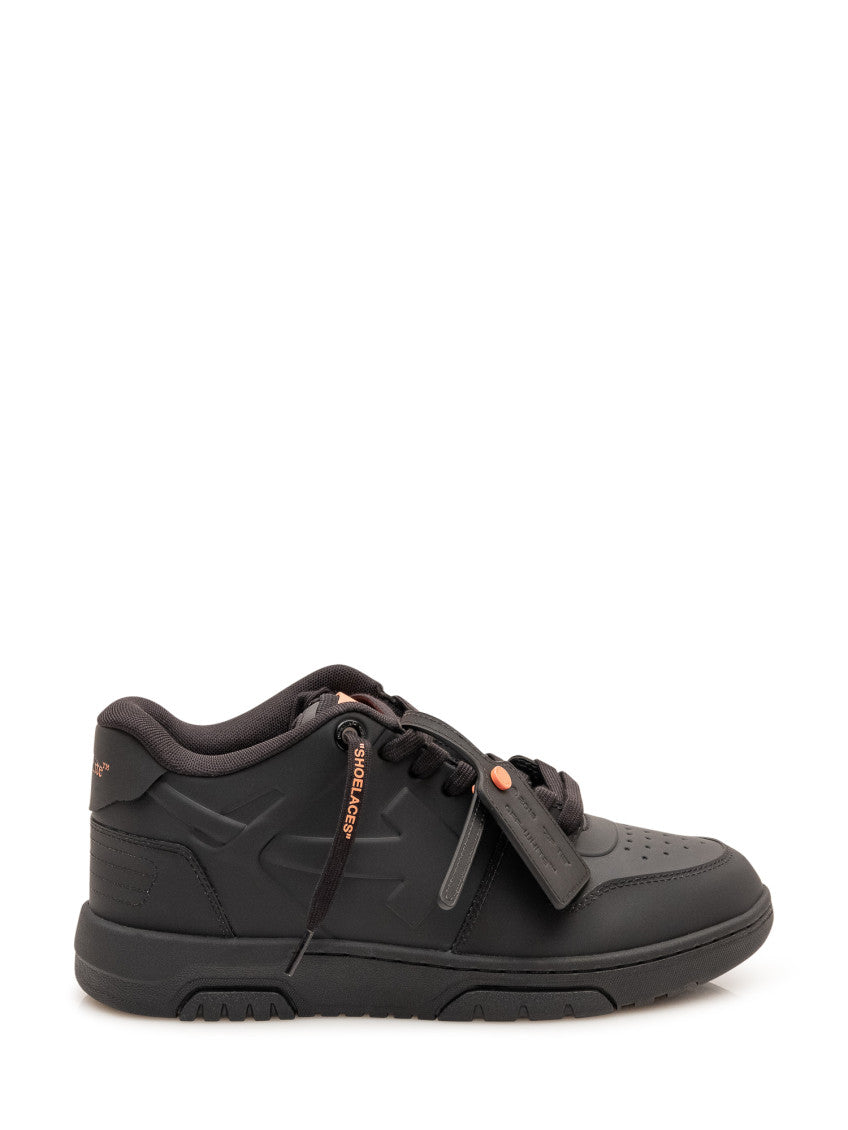 Black Leather Sneakers 1