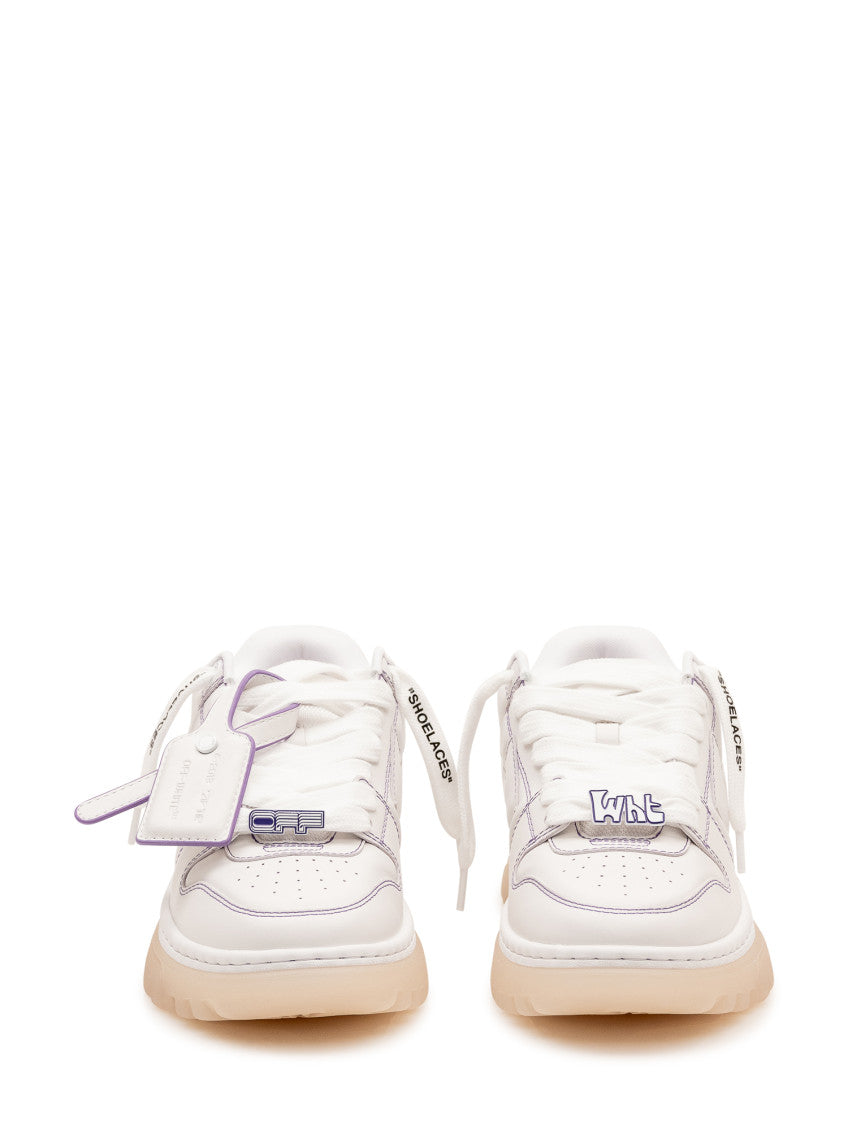 White Lace-up Sneakers 2