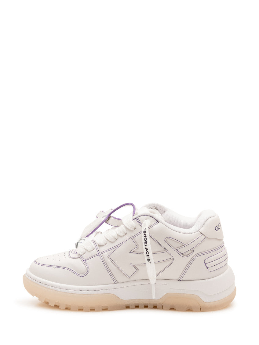 White Lace-up Sneakers 4
