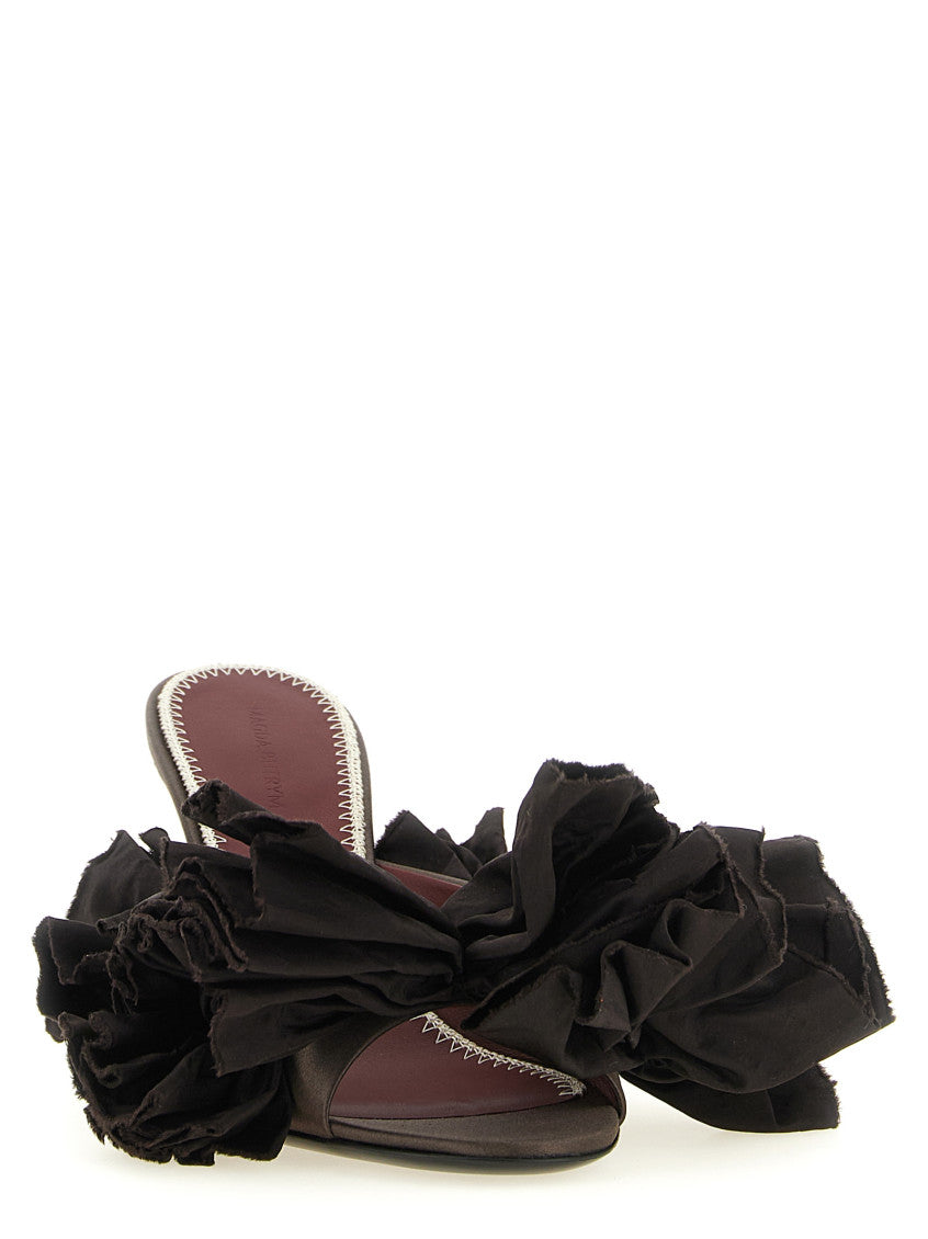 Brown Floral Heels 2
