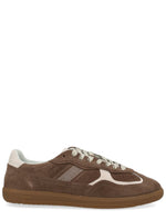 Brown Lace-up Sneakers 1
