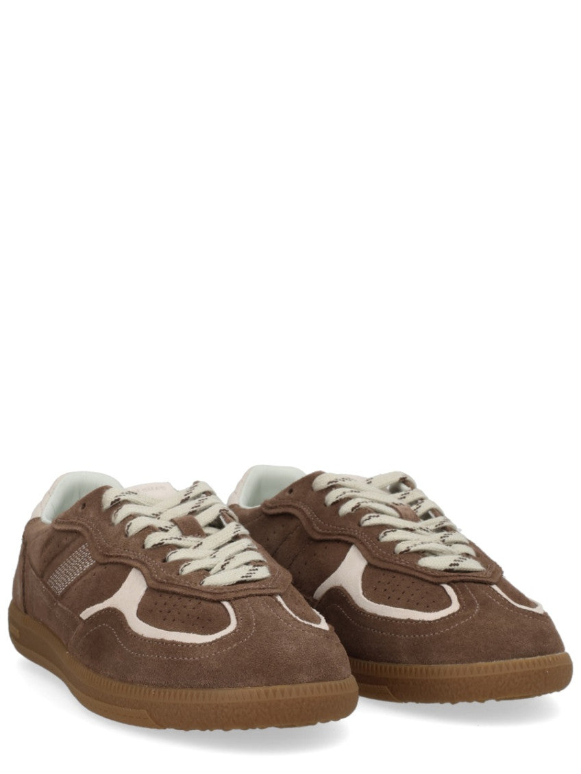Brown Lace-up Sneakers 2