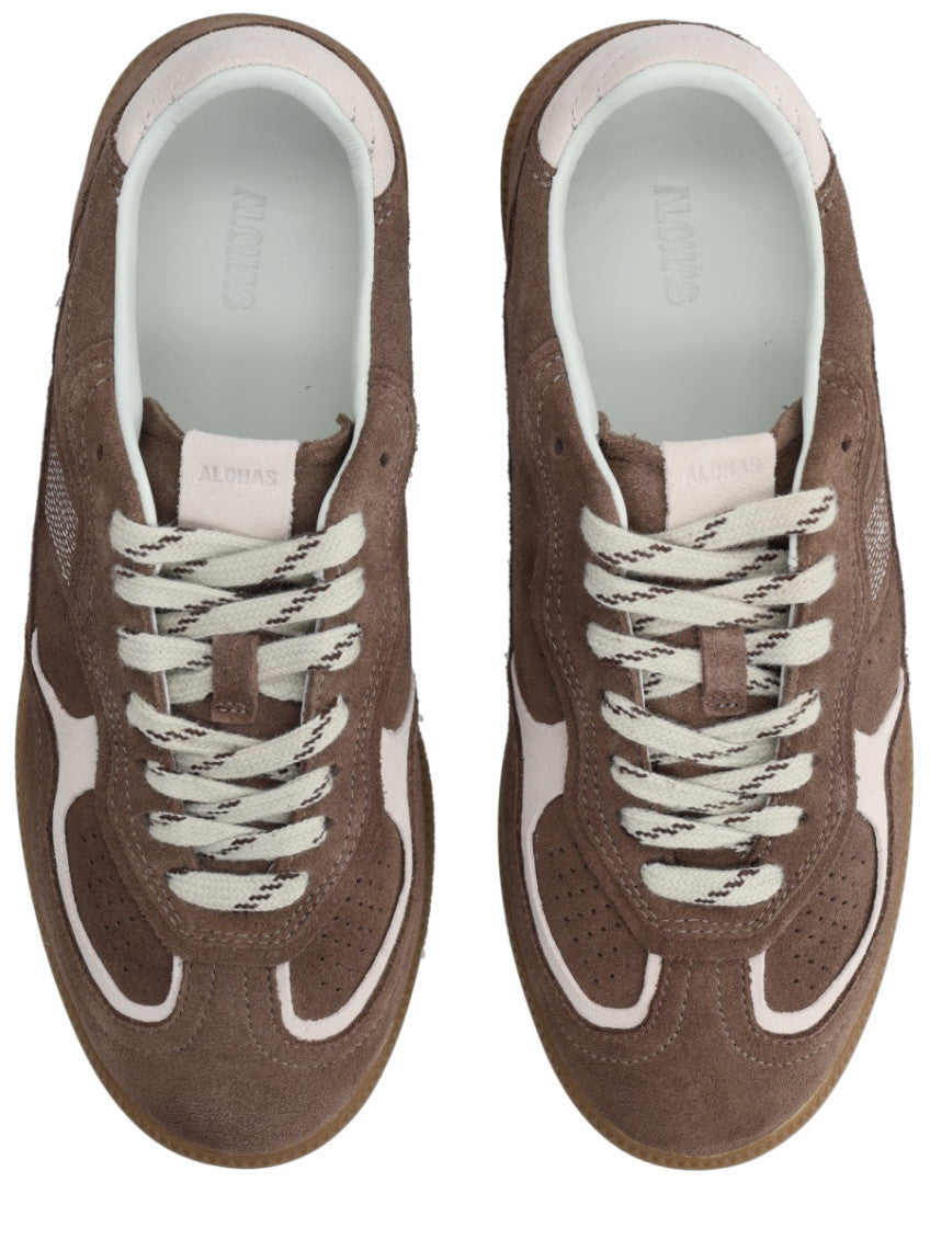 Brown Lace-up Sneakers 5