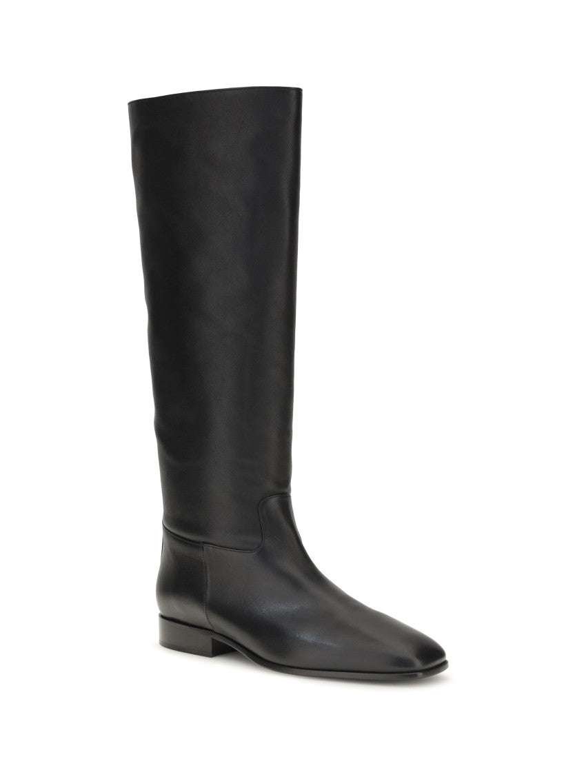 Black Leather Boots 2