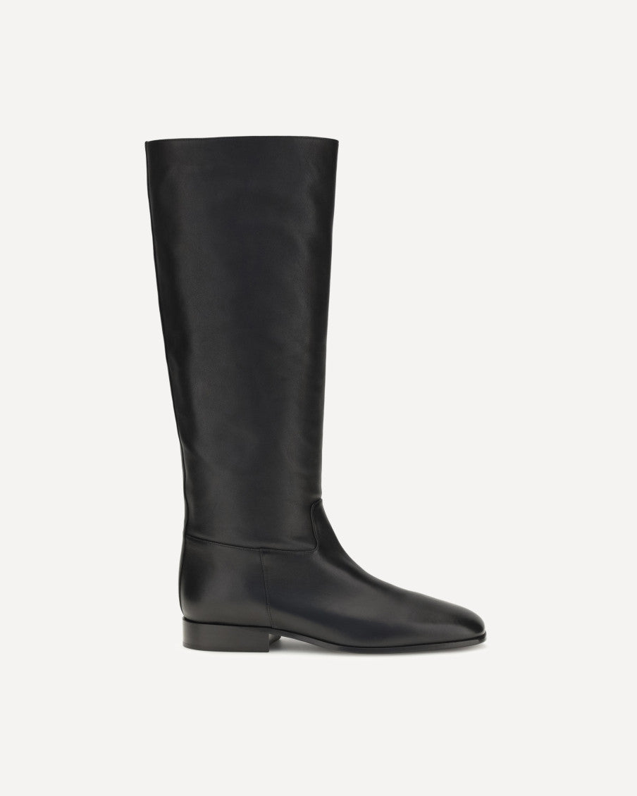 Black Leather Boots 4