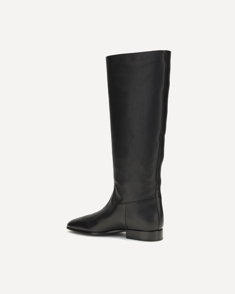 Black Leather Boots 6