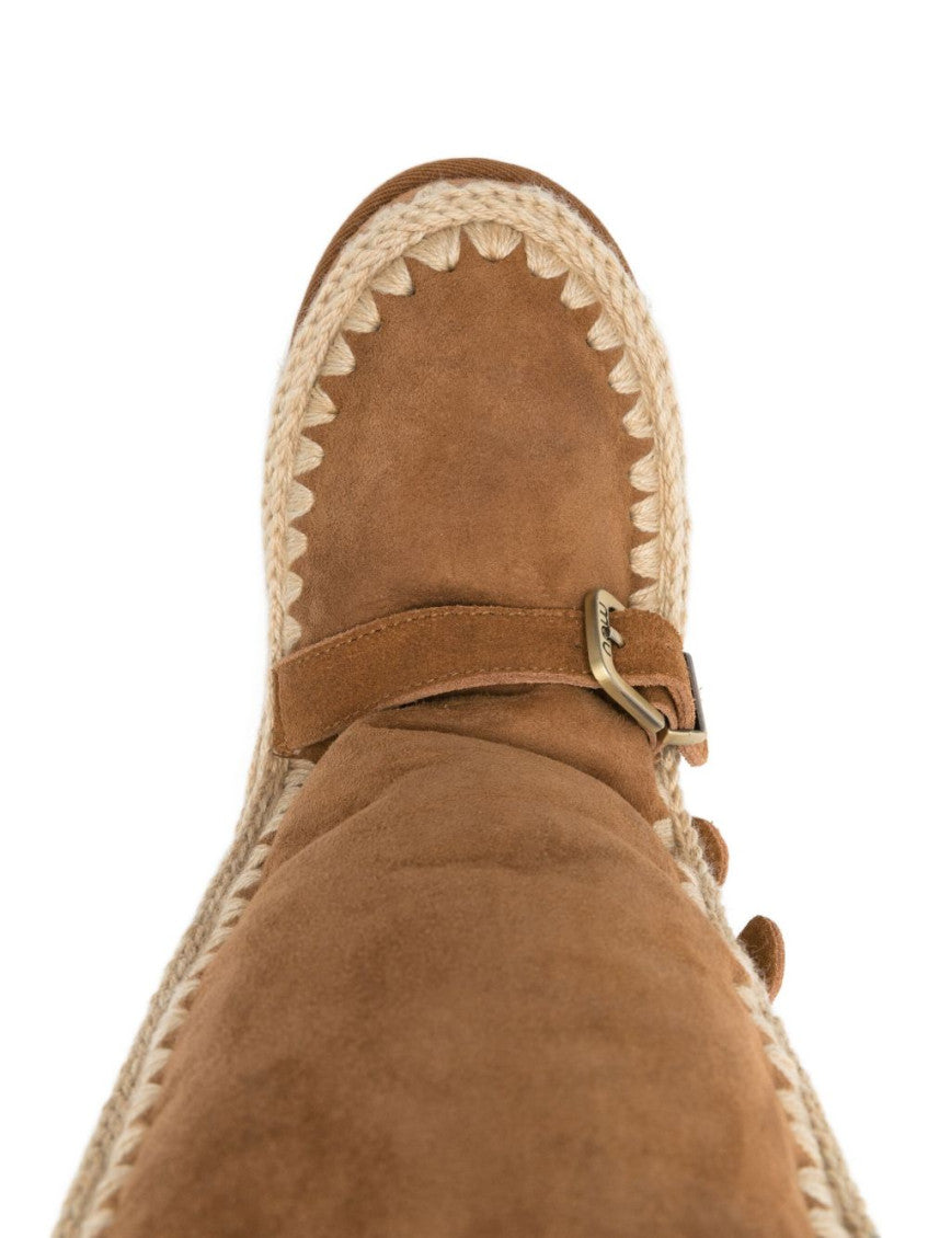 Brown Eskimo-40 Buckle Boots 3