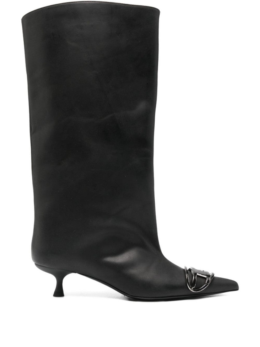 Black Leather Boots 1