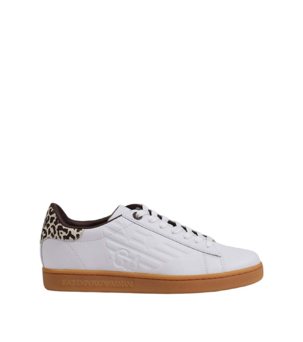 White Leather Sneakers 1