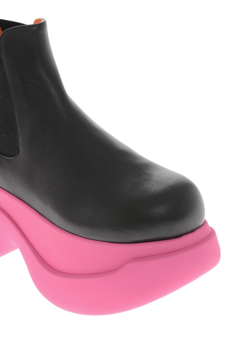 Black Leather Chelsea Boots 4