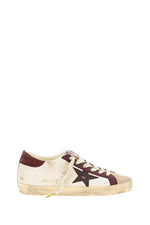 Brown Leather Star Sneakers 1