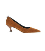 Brown Leather Pumps 1