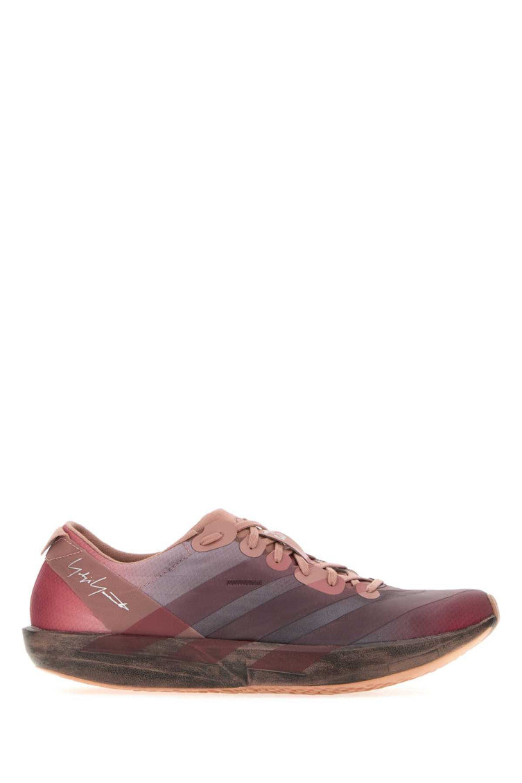 Pink Lace-up Sneakers 1