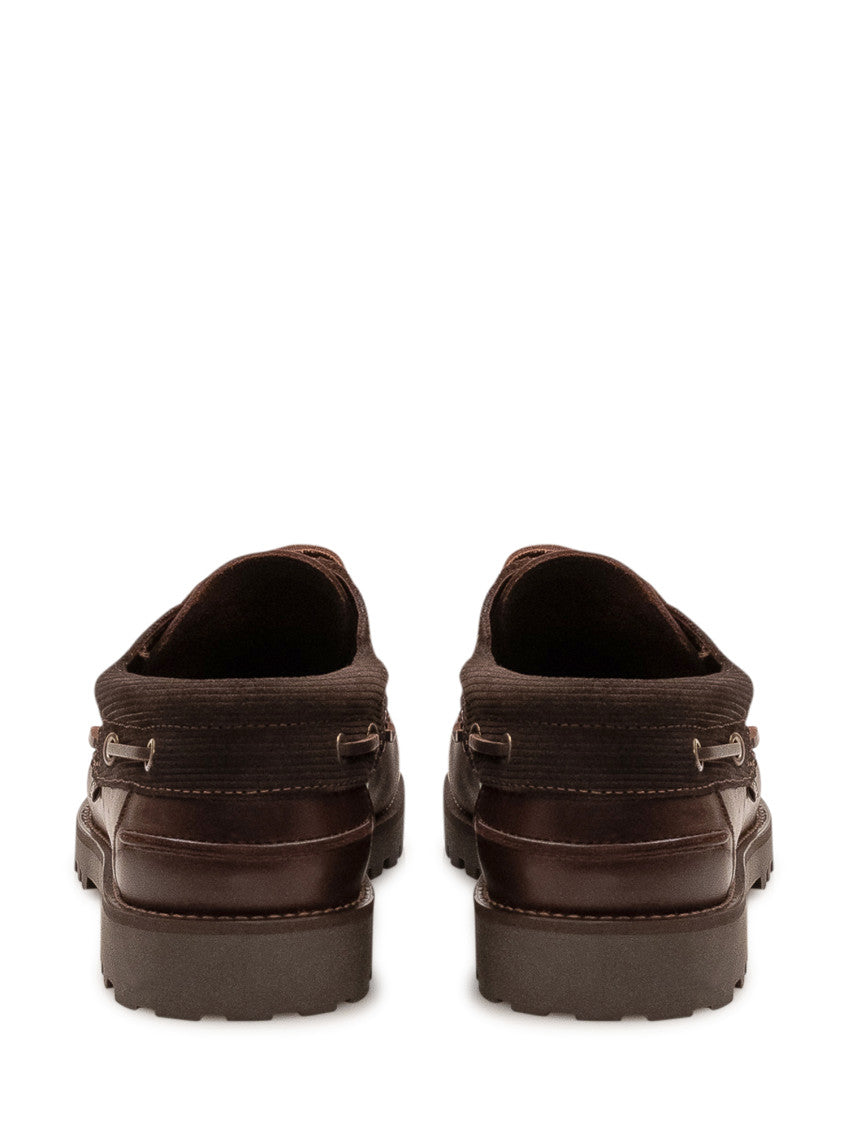 Dark Brown Leather Loafers 3