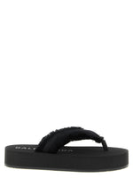 Black Slip-on Slippers 1