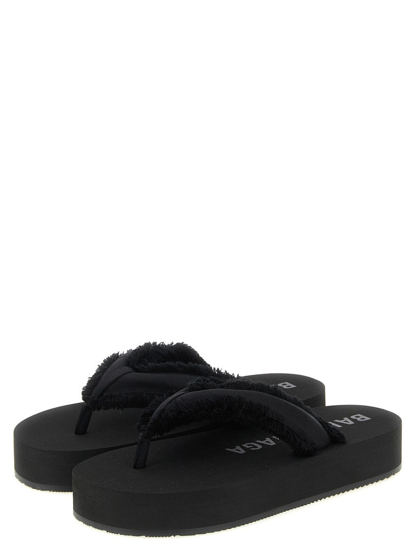 Black Slip-on Slippers 2