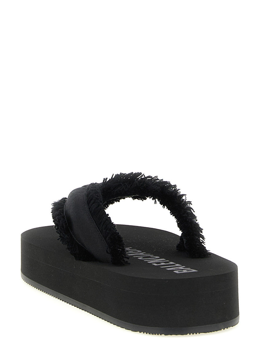 Black Slip-on Slippers 4