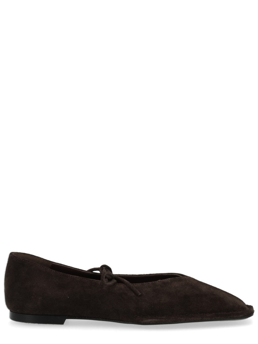 Brown Slip-on Ballet Flats 1