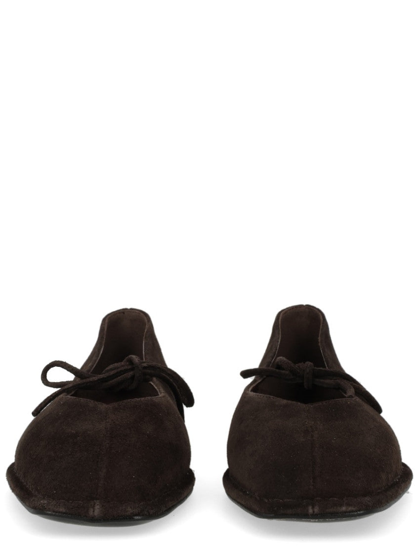 Brown Slip-on Ballet Flats 3