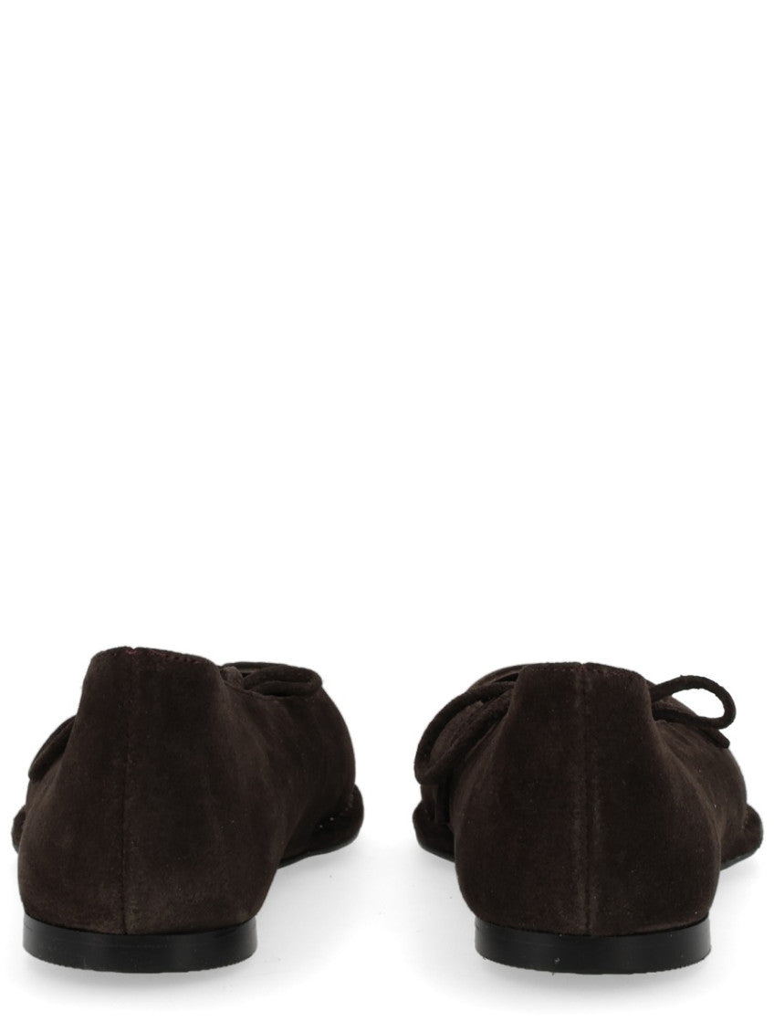 Brown Slip-on Ballet Flats 4