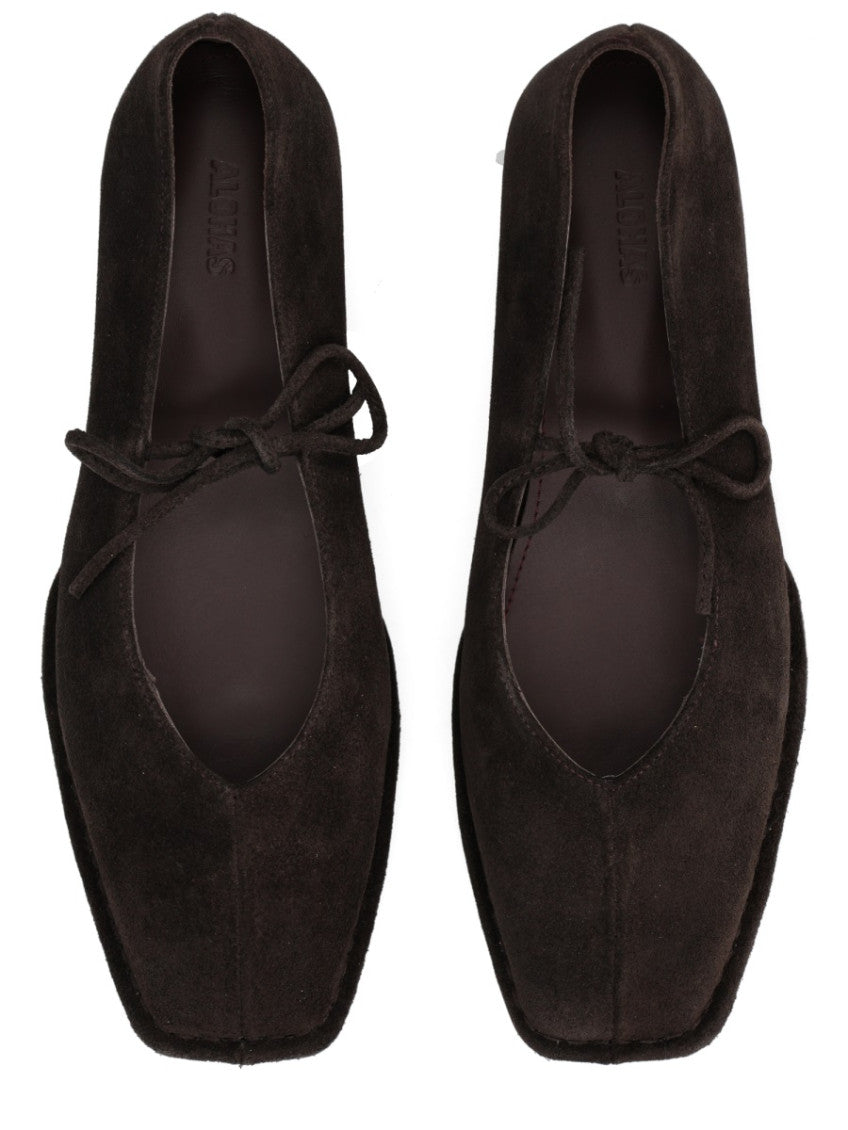 Brown Slip-on Ballet Flats 5