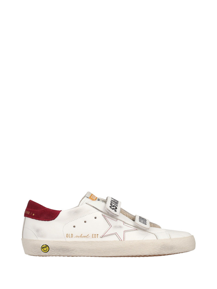 White Leather Sneakers 1