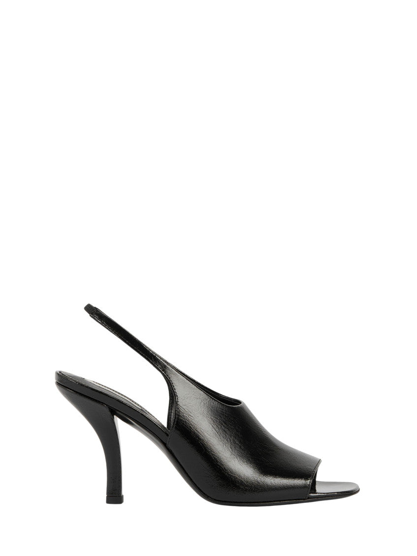 Black Slingback Heels 1