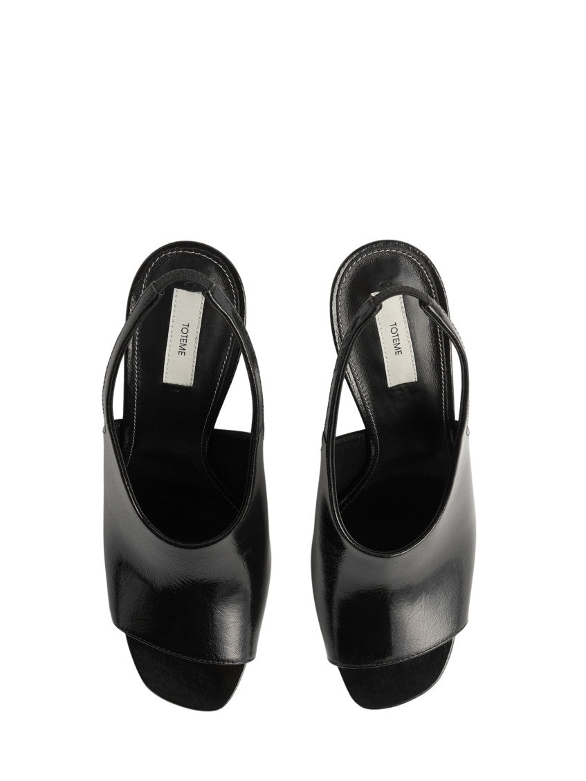 Black Slingback Heels 3