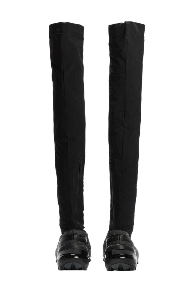 Black High Sock Boots 3