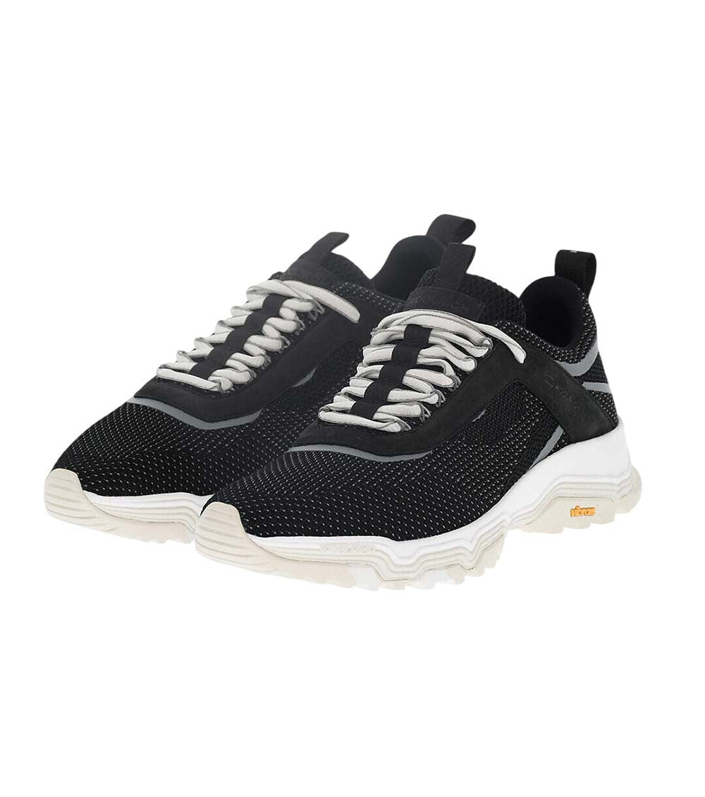 Black Lace-up Sneakers 2