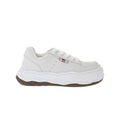 Beige Suede Low-Top Sneakers 1