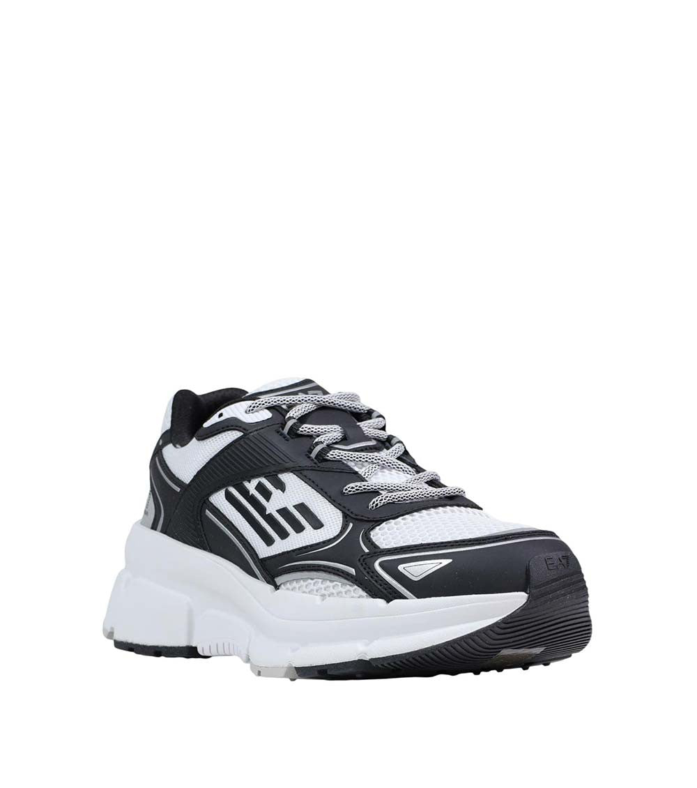 White Lace-up Sneakers 2