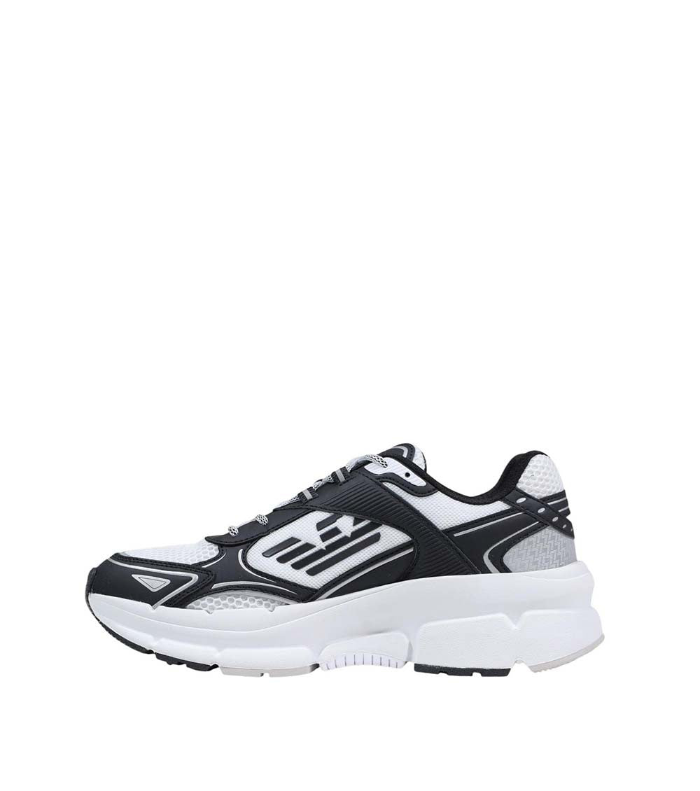 White Lace-up Sneakers 3