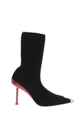 Black Sock Ankle Boots 1