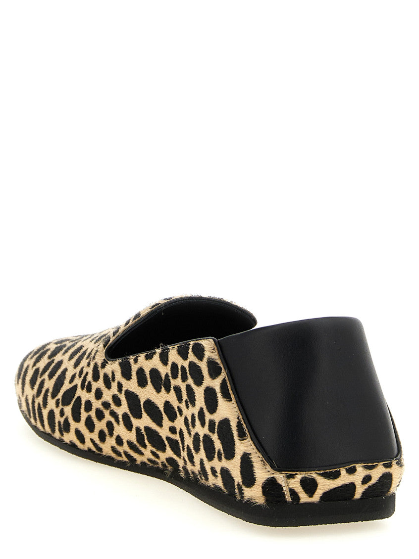 Leopard Print Slip-on Loafers 3
