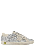 Baby Girl Silver Superstar Sneakers 1