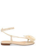 White Floral Sandals 1