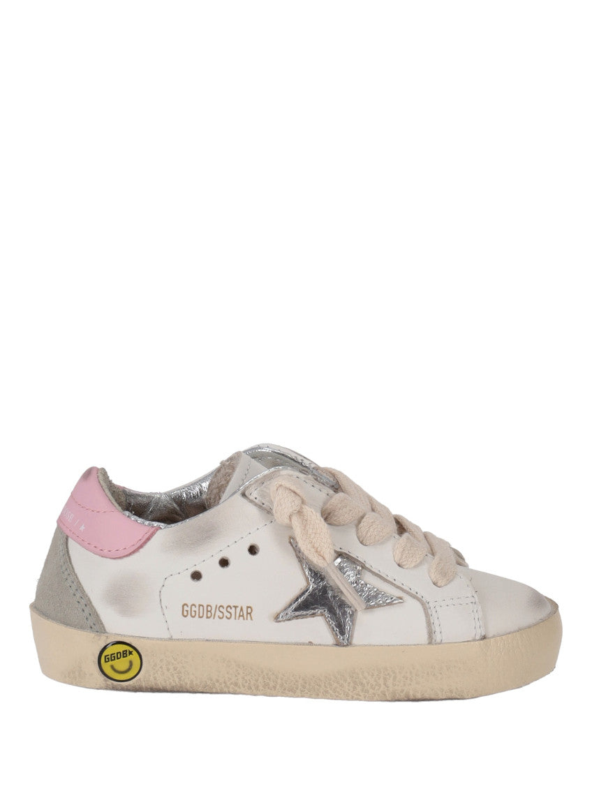 Babies White Leather Sneakers 1