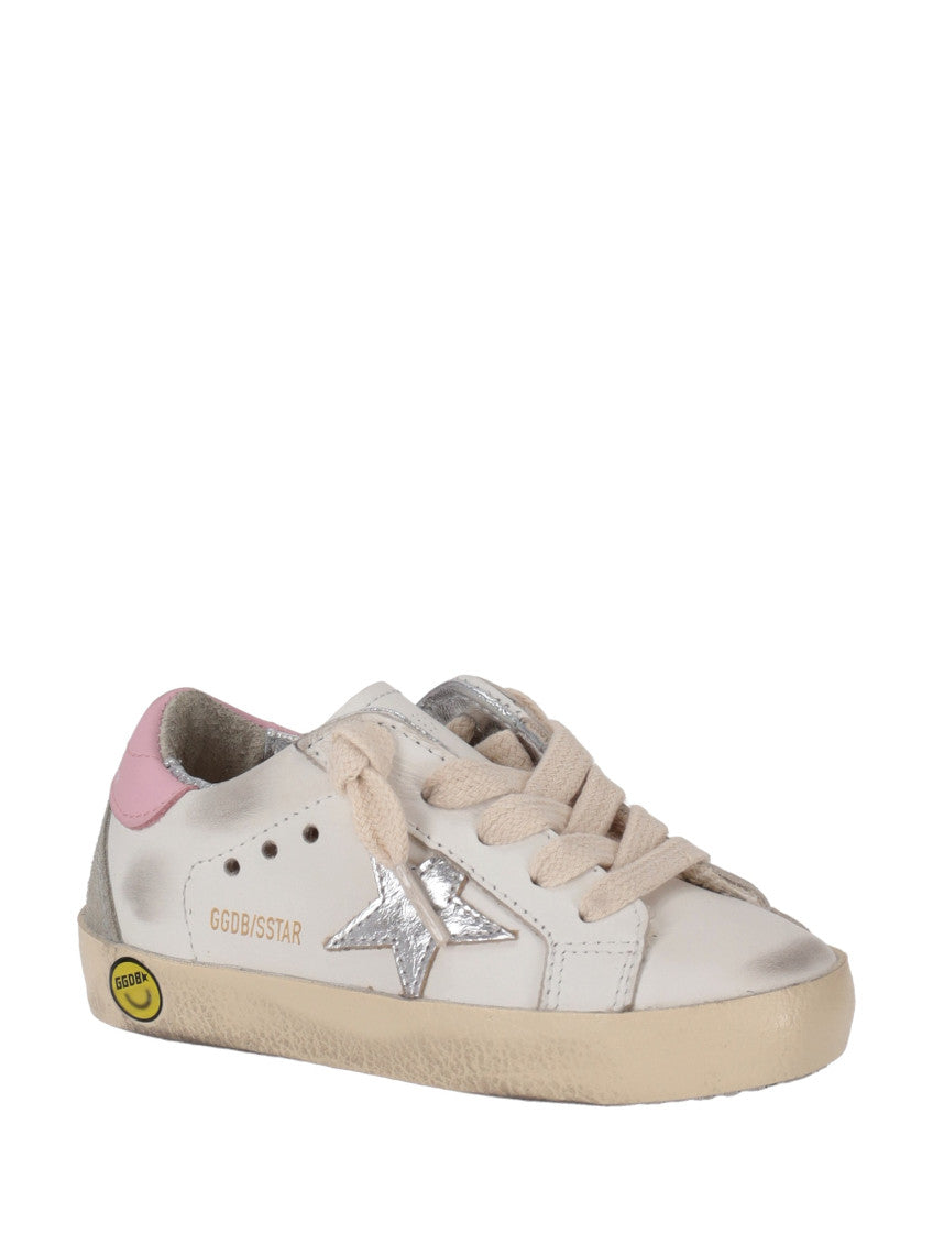 Babies White Leather Sneakers 2